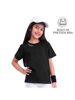 Plan B - Cotton Padded T-shirt For Girls