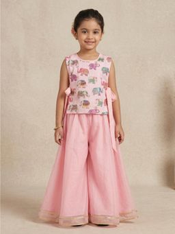 THE WISHING CLOSET - Sequence Top with Flared Palazzo