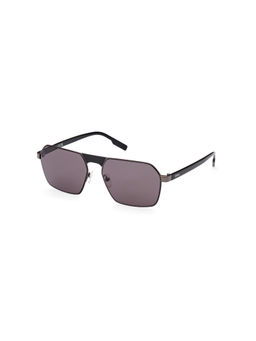 Ermenegildo Zegna - Black Pilot Polarised and UV Protection Sunglasses EZ0210 59 08A (59)