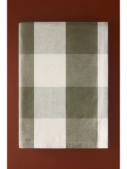 H&M - Green Linen-Blend Tablecloth