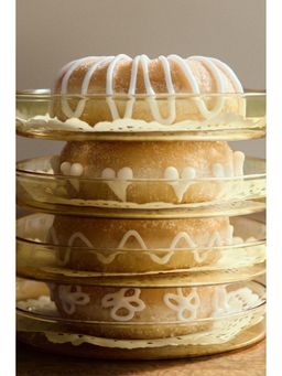 H&M - Yellow Glass Side Plate