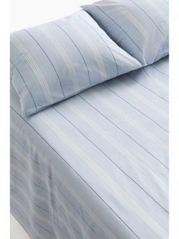 H&M - Blue King Bed Sheet With Pillow Covers