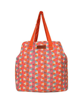 Astrid - Multicolor Multicompartment Tote Bag