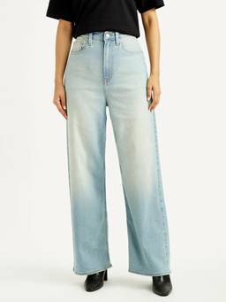 Levi's - High Rise Loose Fit Blue Jeans