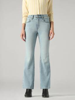 Levi's - 726 Light Blue Bootcut Fit High Rise Jeans