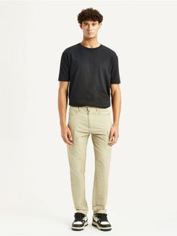 Levi's - Men's Beige Slim Fit Cargo Trousers