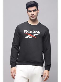 Reebok - Men Printed Sweatshirt - Black