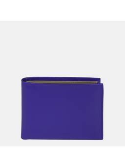Gioia - Purple Bifold Wallet 10 Cc With Id Insert