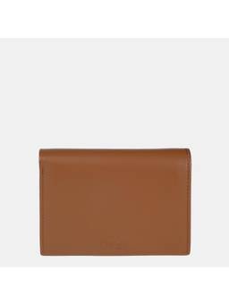 Gioia - Tan Mini Bifold Wallet With Coin Case 3Cc