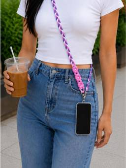 YELONA - Women Unicorn Braided Mobile Cross Body Sling Lanyard Secure Hands Free Strap