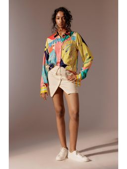 Advait - Juno Multi Colored Embroidered Shirt