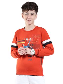 Monte Carlo - Boys Round Neck Full Sleeve Sweatshirt