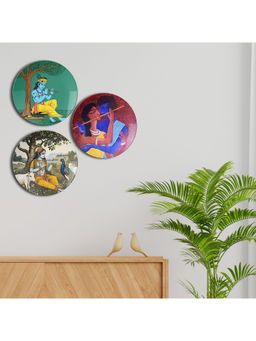 ARTBUG - Plates Depicting Krishna Leela