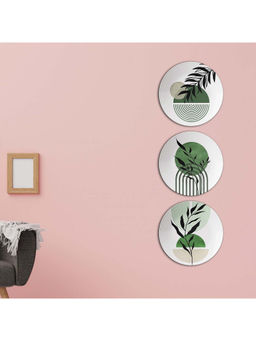 ARTBUG - Geometric Flora Medallions