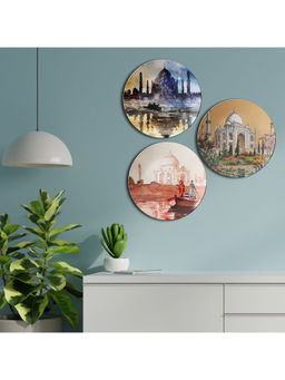 ARTBUG - Plates Depicting the Taj Mahal