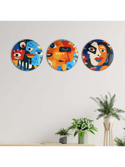 ARTBUG - Bold Expression Abstract Face Trio