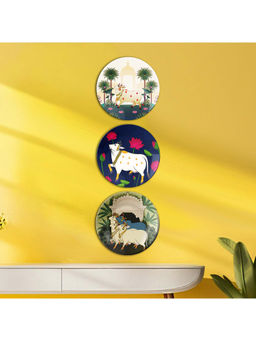 ARTBUG - Pichwai Cow Triptych