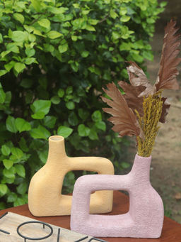 WEAVING HOMES - Aesthetic Square Vases