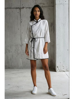 VANSHIKA AGARWAL LABEL - White Nysa Cotton Dress