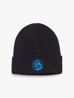 GAP - Navy Blue Acrylic & Resin Woven Beanie