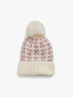 GAP - Multi-Color Acrylic & Resin Woven Beanie