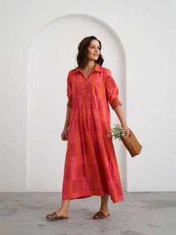 Vaaya - The Pomelo Long Dress - Pink