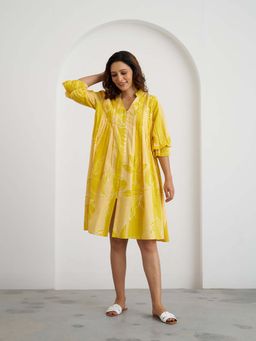 Vaaya - The Amatas Short Dress - Yellow