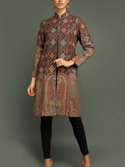 Dusala India - Vintage Pure Paisley Multi-Color Coat