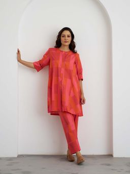 Vaaya - The Pomelo Co-Ord - Pink (Set of 2)