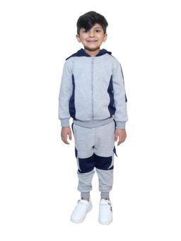 MIRACLE HAPPEN - Miracles Happen Grey Color Block Tracksuit