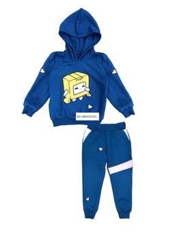 MIRACLE HAPPEN - Miracles Happen Blue Lanky Box Tracksuit