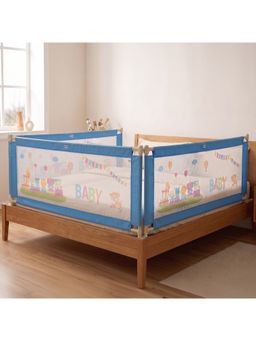 Mee Mee - Blue Guard Adjustable Elephant Print Bed Rail (Pack Of 3) (0-12 Months)