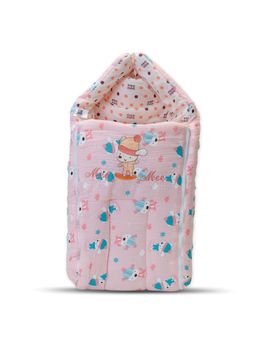 Mee Mee - Pink Premium Snow Bear Baby Sleeping Bag (0-6 Months)