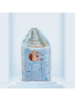 Mee Mee - Blue 3-In-1 Squirrel Baby Bed Sleeping Bag (0-6 Months)