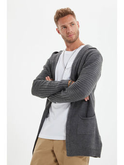 Trendyol - Man Grey Sweater