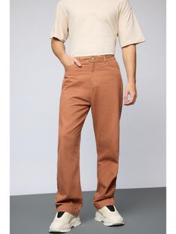 FREAKINS - Sundown Brown Mens Straight Leg Jeans