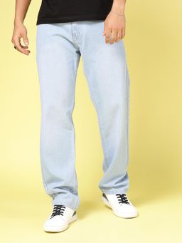 RIGO - Men Straight Fit Light Blue Jeans