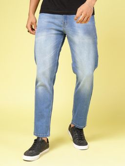RIGO - Men Ankle Fit Medium Blue Jeans