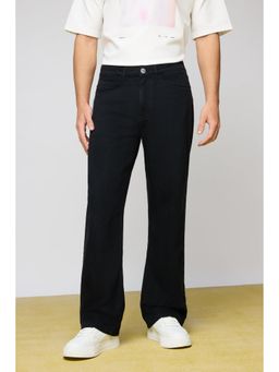 FREAKINS - Urban Eclipse Black Wide Leg Jeans