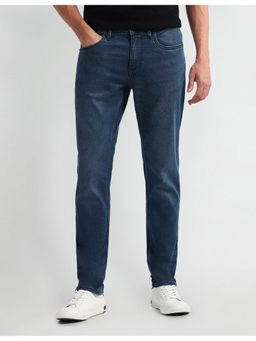 U.S. Polo Assn. Denim Co. - Brandon Slim Straight Fit Mid Wash Jeans