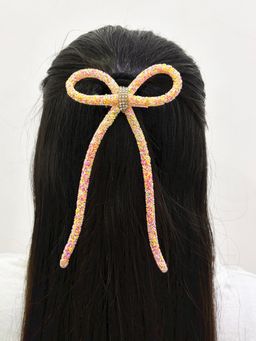 Lime By Manika - Glam Glittery Bow Multicolor