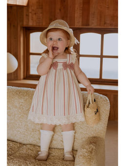 FURR BALLS - Off White Furr Baby Dress