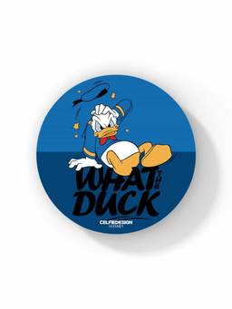 Macmerise - What The Duck Pattern Circular Coaster