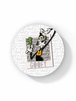 Macmerise - Hello Mr Goofy Pattern Circular Coaster