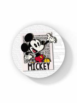Macmerise - Hello Mr Mickey Pattern Circular Coaster