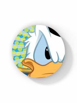 Macmerise - Zoom Up Donald Pattern Circular Coaster