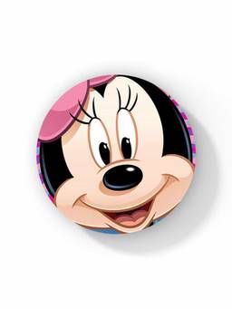Macmerise - Zoom Up Minnie Pattern Circular Coaster