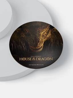 Macmerise - HOD Dragon Pattern Circular Coaster