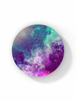Macmerise - The Twilight Effect Pattern Circular Coaster