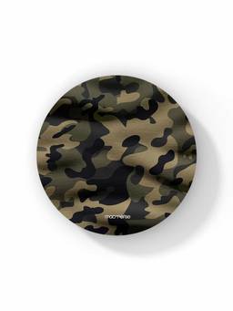 Macmerise - Camo Sand Grullo Pattern Circular Coaster